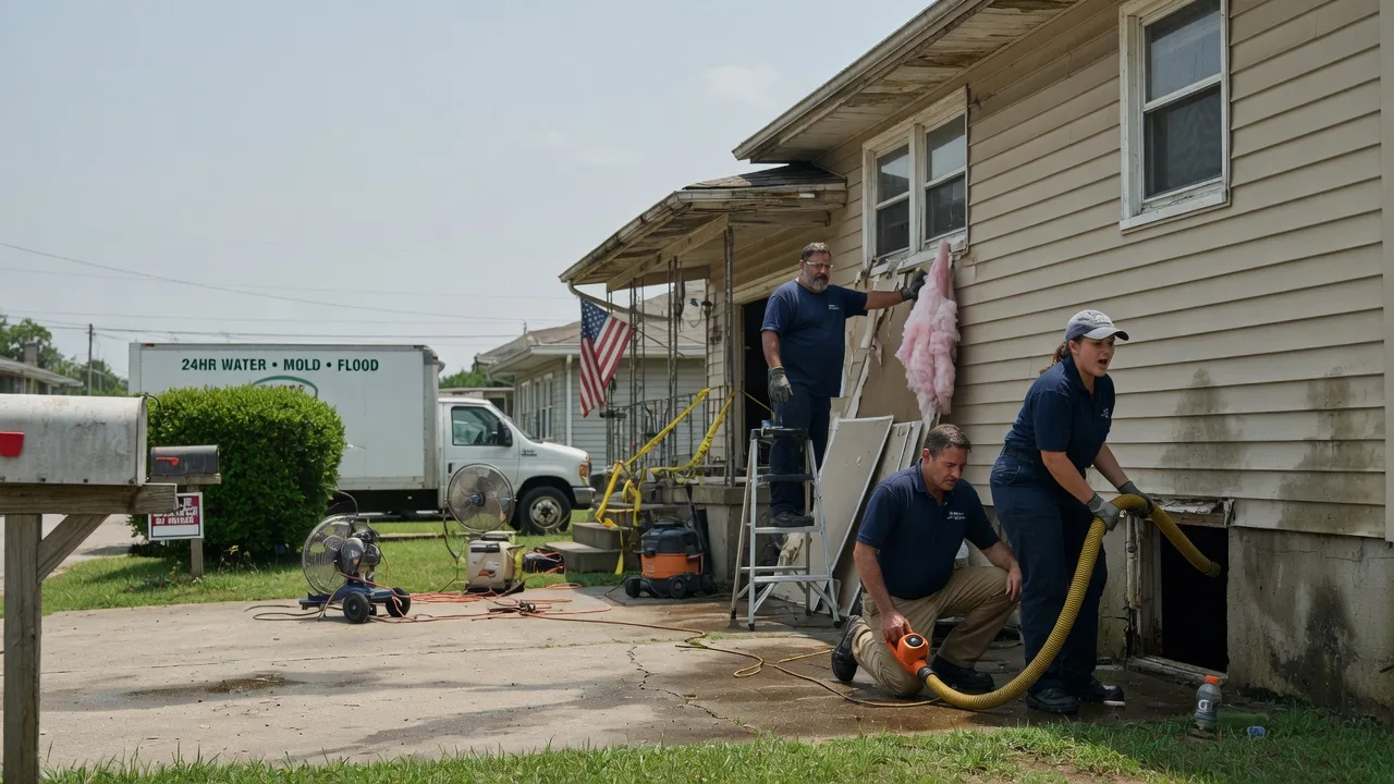 Water Damage Repair in Buna, TX near me